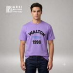 تیشرتwalton مردانه مشکی_2234 - تصویر 2